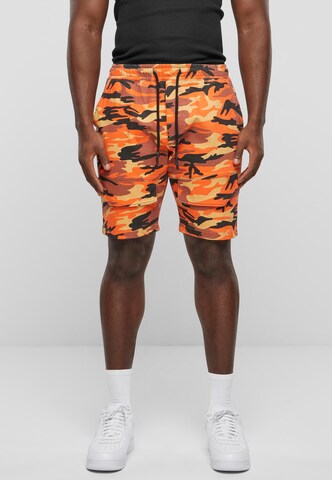 2Y Premium Regular Shorts in Orange