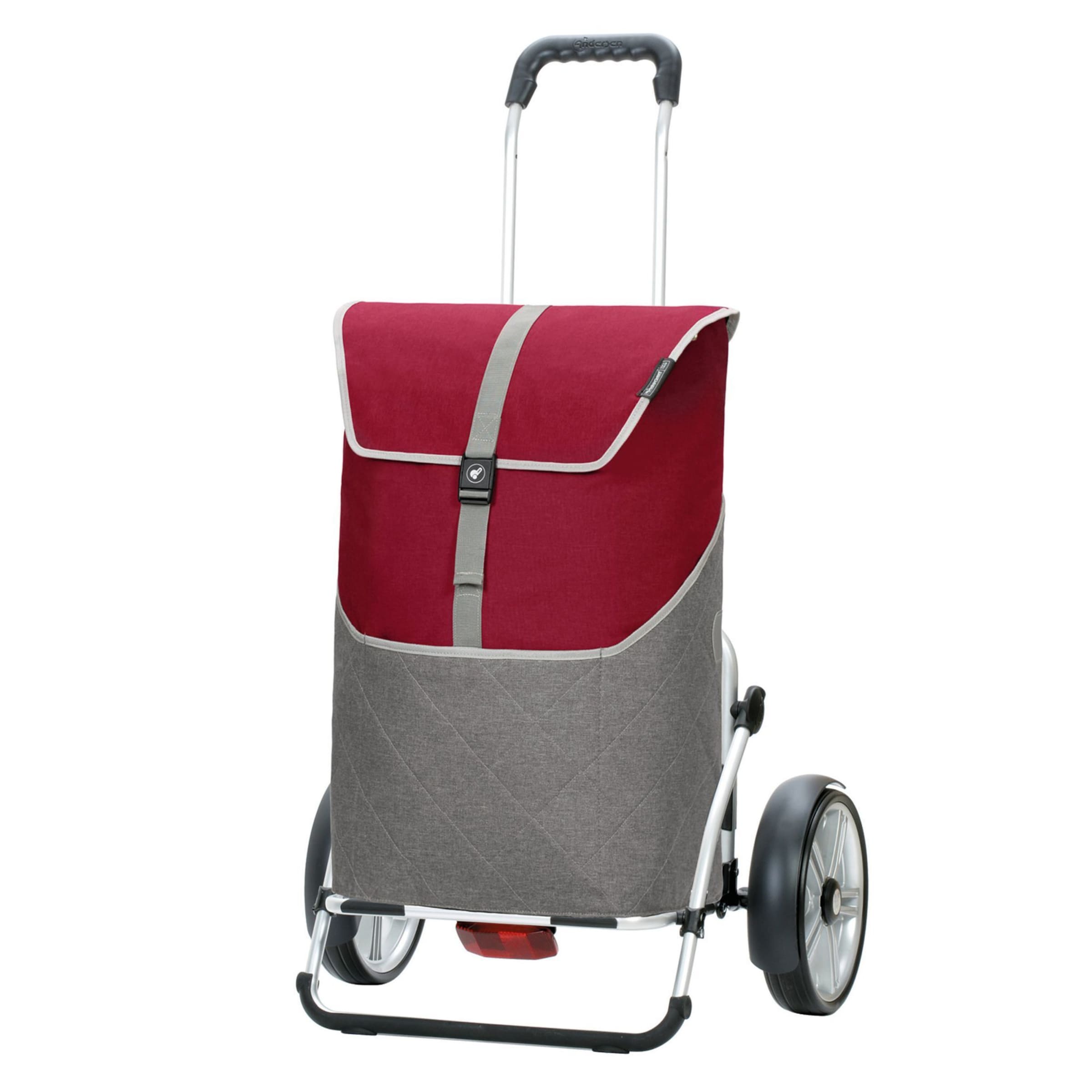 Andersen Shopper Trolley in Red: front