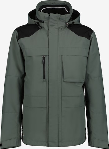 Rukka Outdoor jacket 'Pihlaus' in Green: front