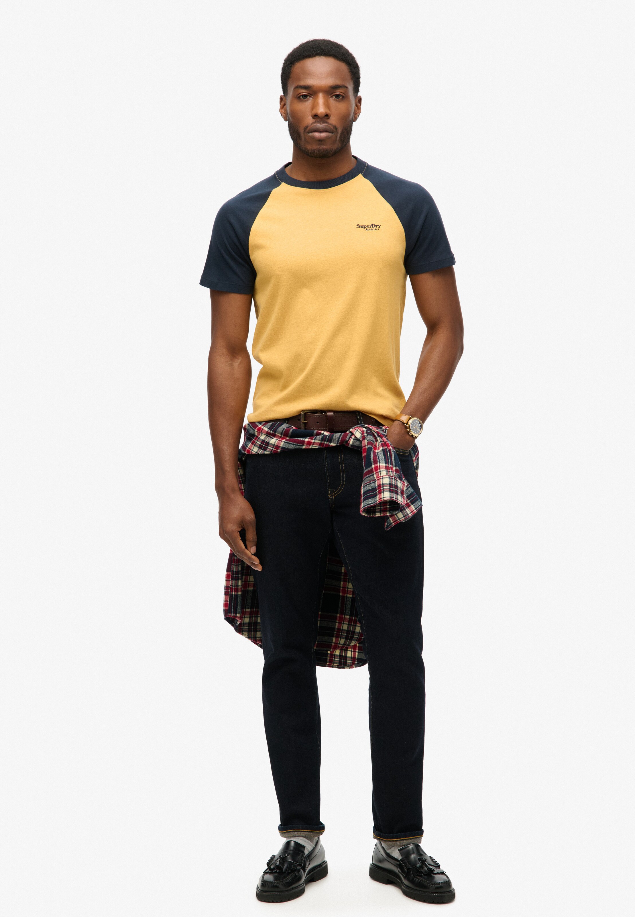 T-Shirt Superdry en jaune