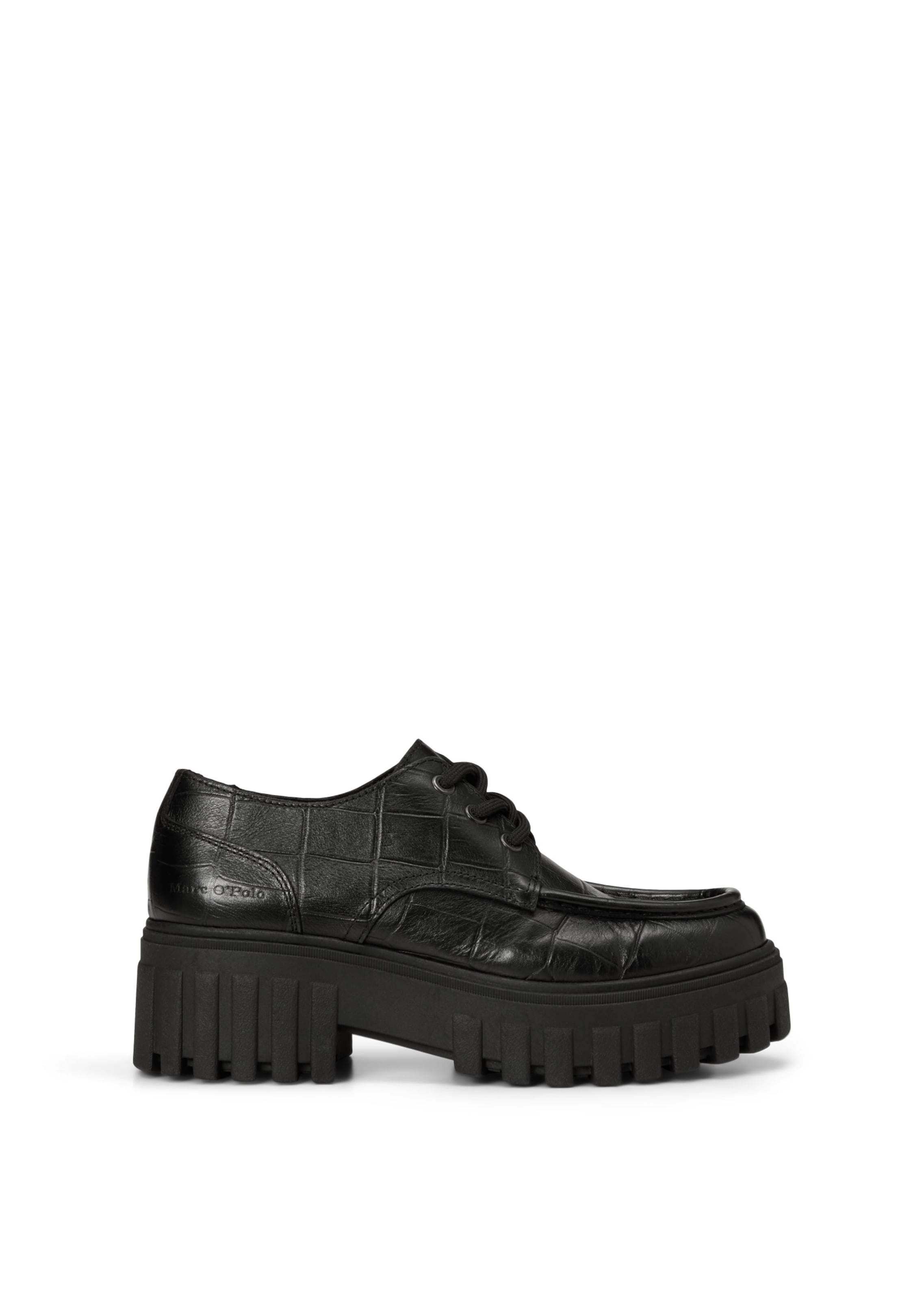 Marc O'Polo Schnürschuh 'Vala ' in Schwarz
