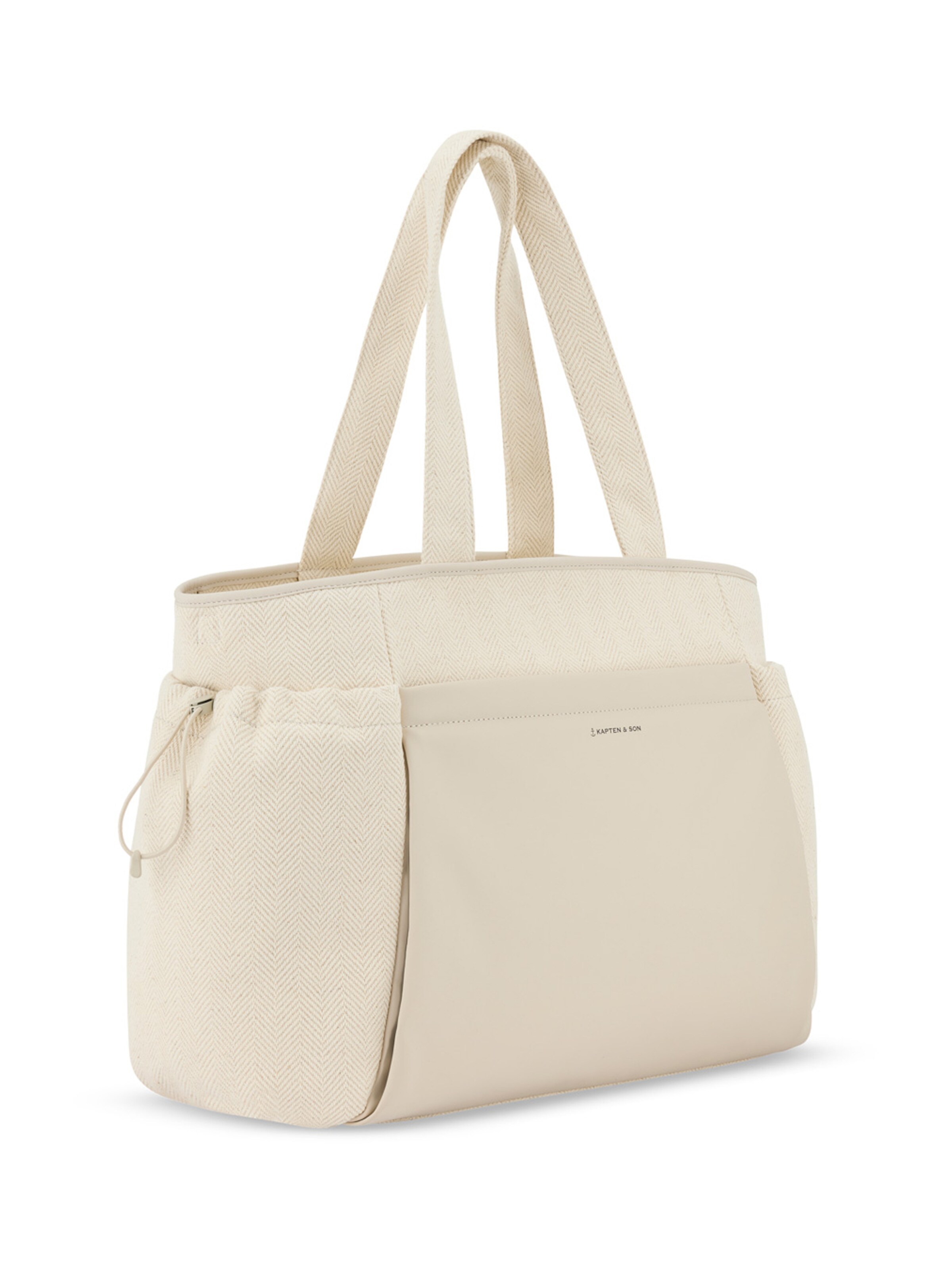 Kapten & Son Shopper 'Hellvi' in Beige