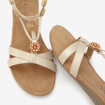 LASCANA Sandal in Beige