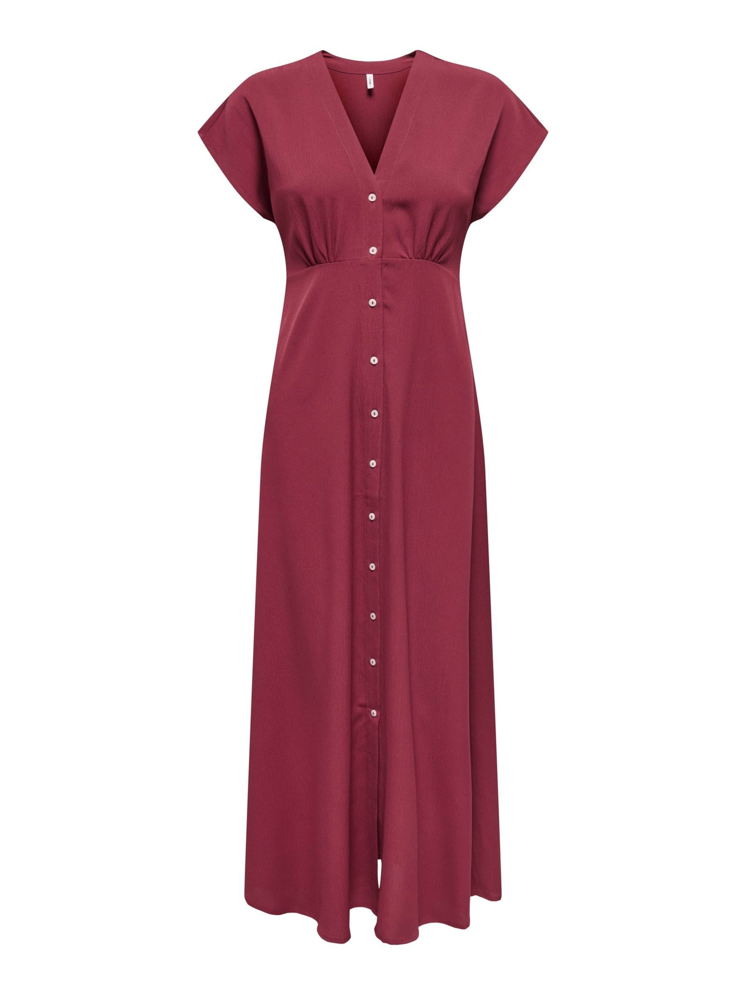 ONLY Shirt dress 'ONLNova' in Red: front