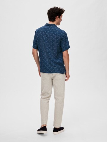 SELECTED HOMME Regular Fit Hemd in Blau