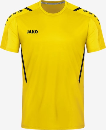 T-Shirt fonctionnel 'Challenge' JAKO en jaune : devant