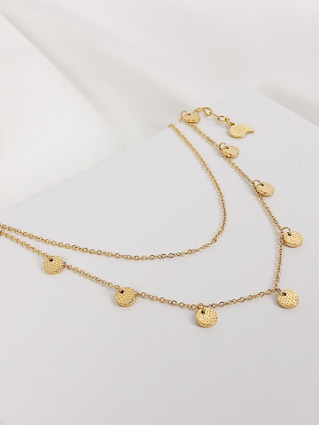 Hey Happiness Necklace 'Texture' in Gold