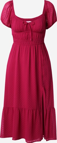 Robe HOLLISTER en rouge : devant