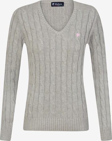 DENIM CULTURE Sweater 'Gratia' in Grey: front
