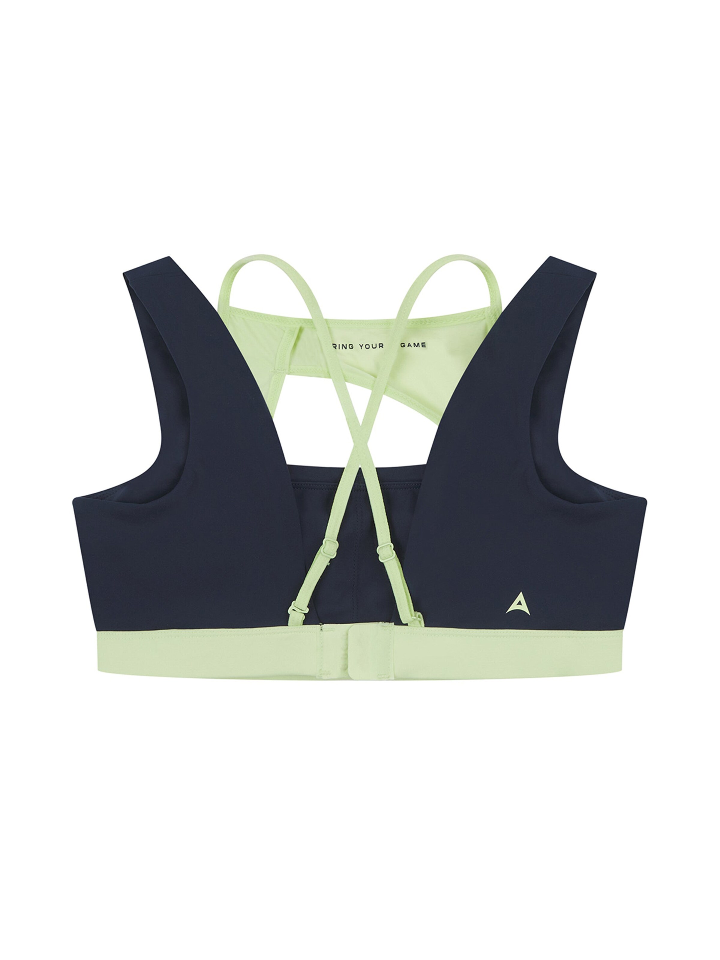 Soutien-gorge de sport A-Game en bleu : derrière