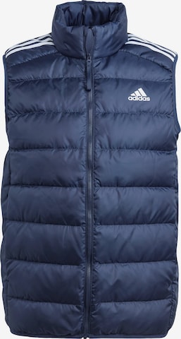 ADIDAS SPORTSWEAR Sportbodywarmer 'Essentials' in Blauw: voorkant