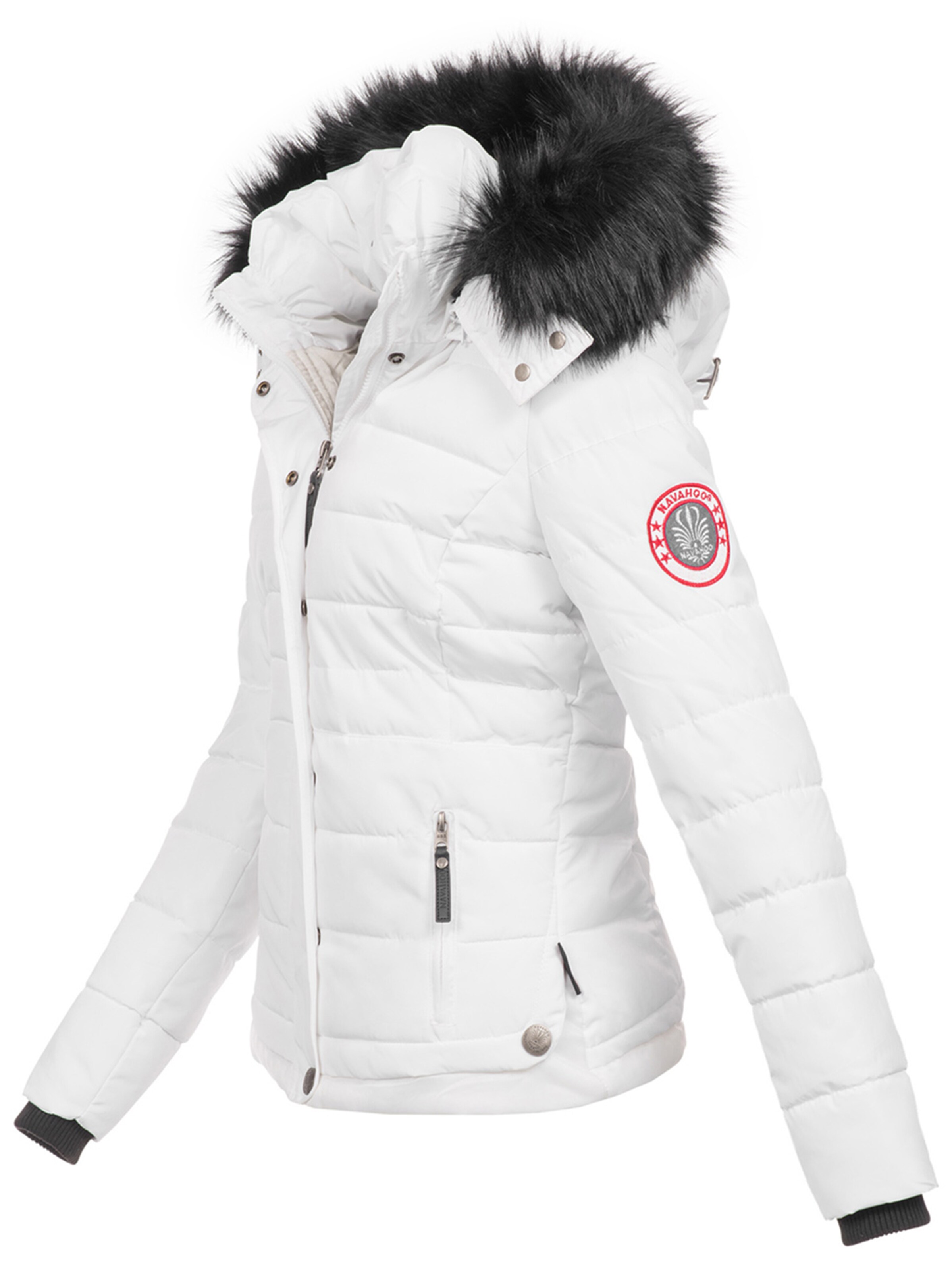 NAVAHOO Winter jacket 'Chloe' in White