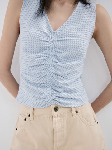 MANGO Top 'VION' - kék