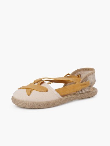 Pisamonas - Sandalias en amarillo