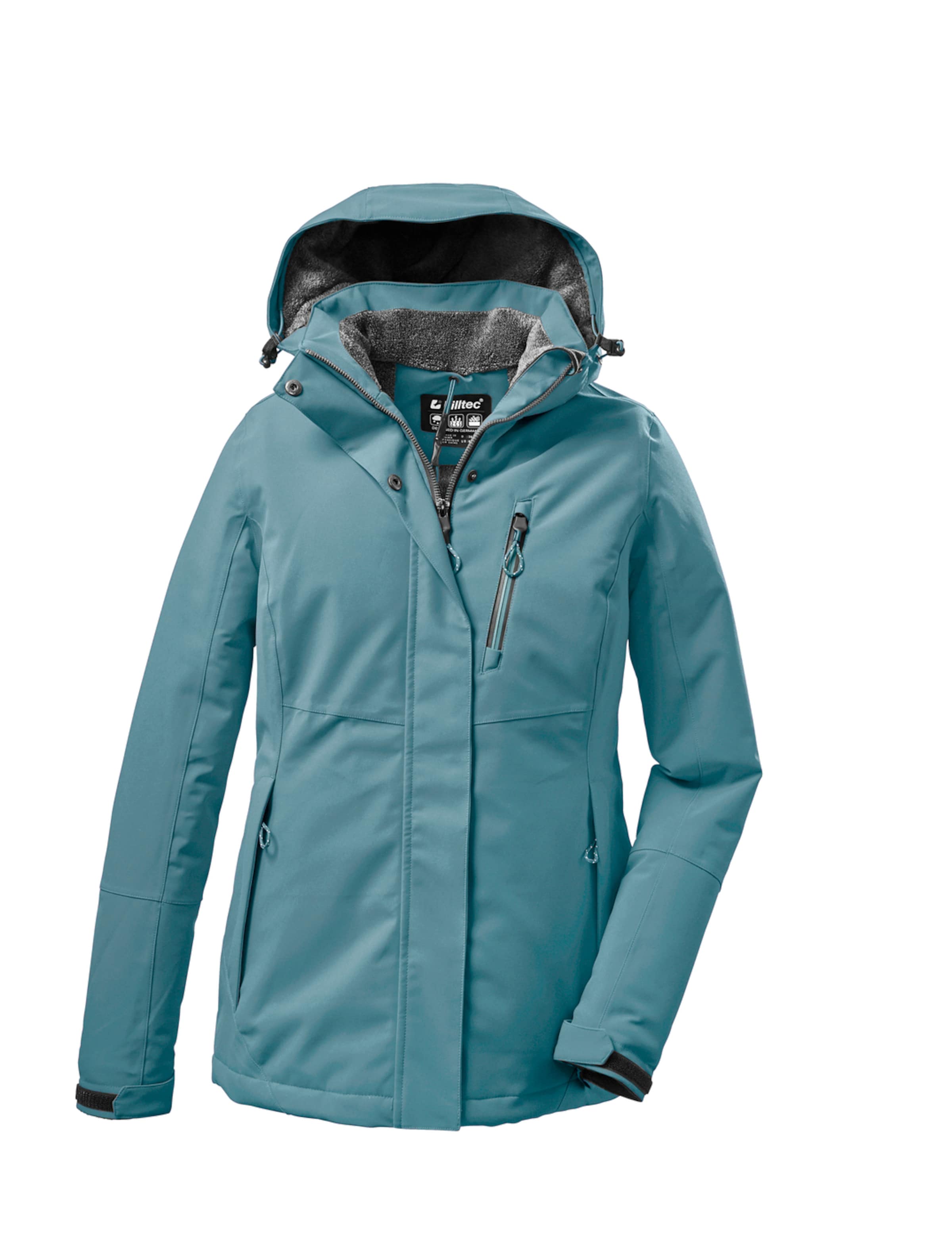 KILLTEC Outdoor Jacket in Blue: front