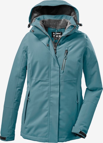 KILLTEC Outdoor Jacket in Blue: front