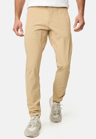 INDICODE JEANS Regular Chino 'Pasmia' in Beige: voorkant