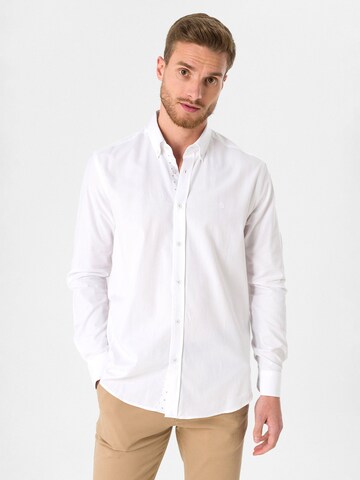 Dandalo Regular fit Button Up Shirt in White