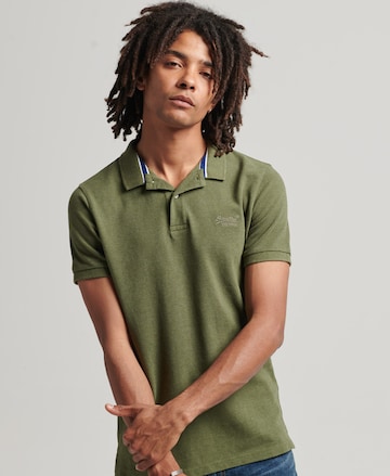 Superdry Shirt 'CLASSIC' in Groen