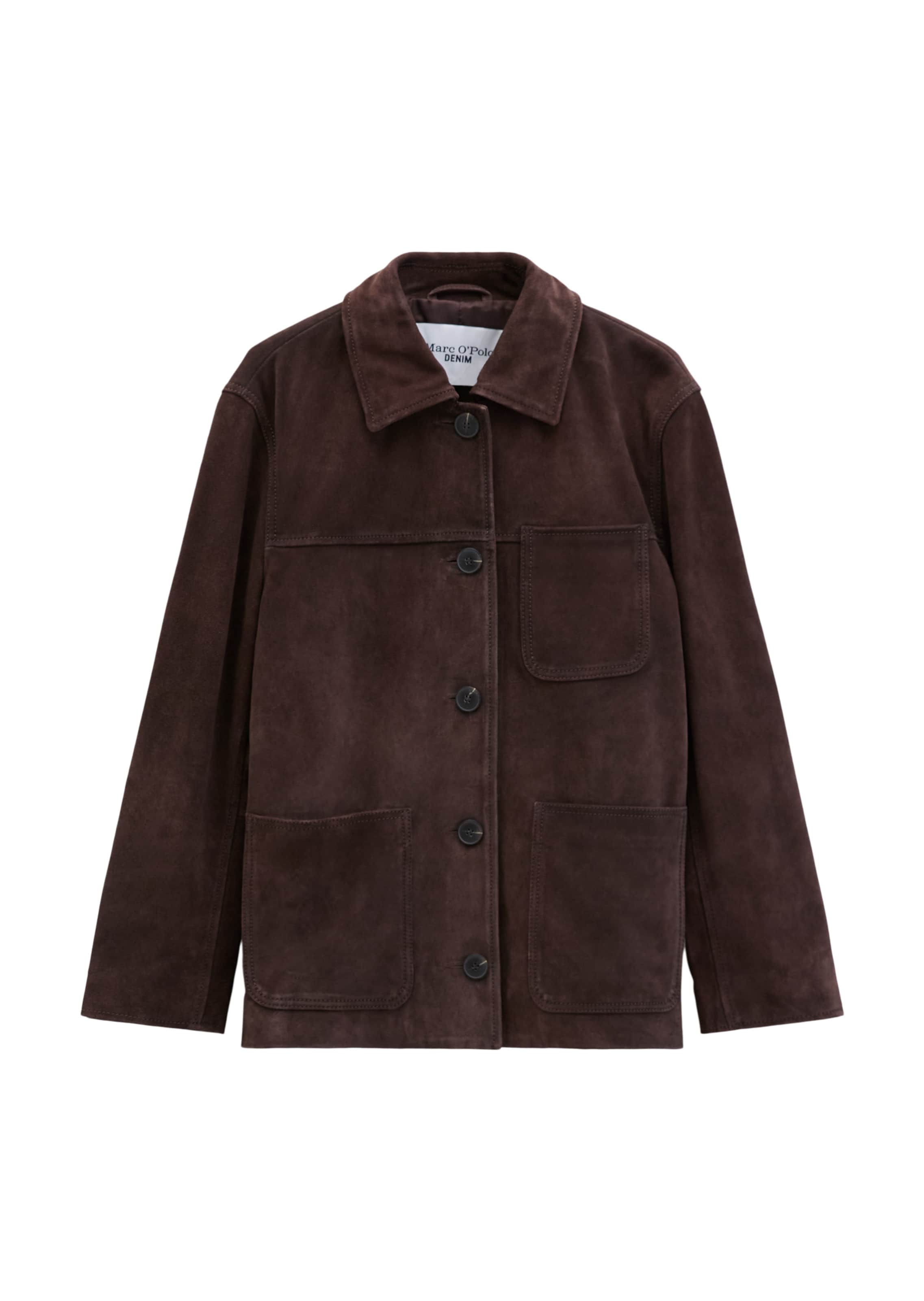 Marc O'Polo DENIM Between-season jacket in Brown: front
