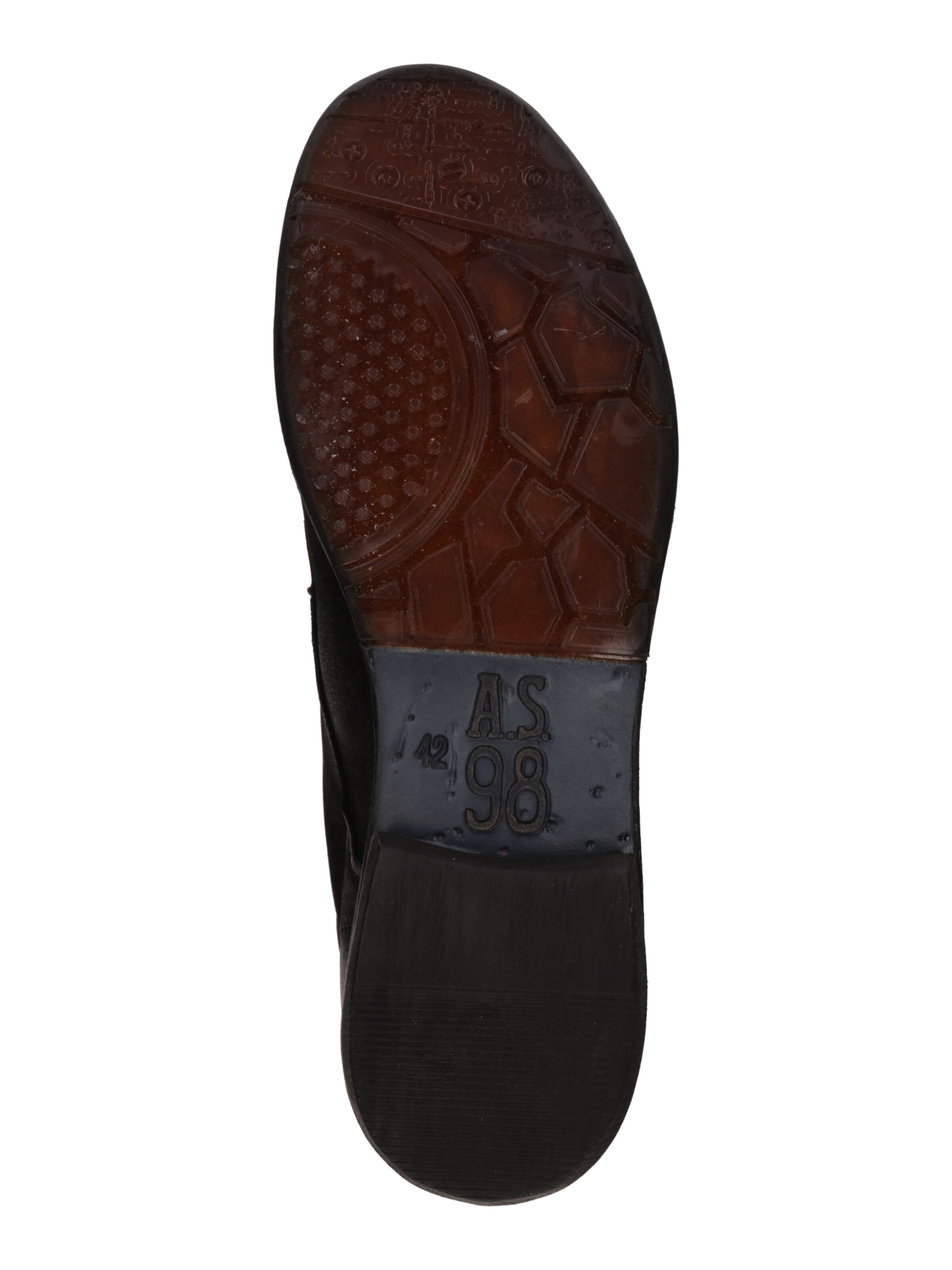 A.S.98 Ботинки на шнуровке в Черный