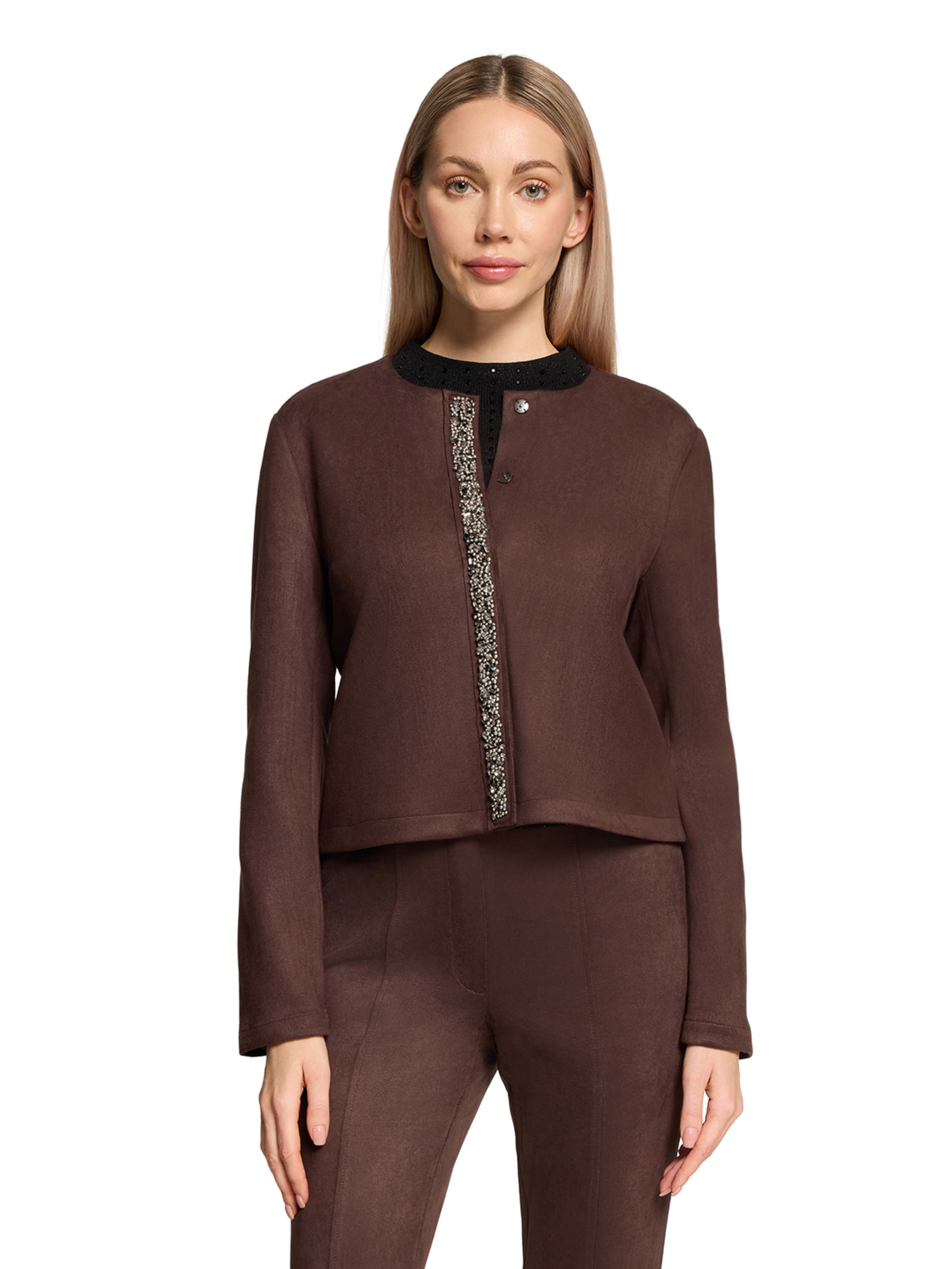 Giacca di mezza stagione di Betty Barclay in marrone: frontale