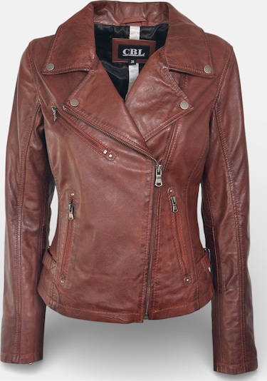 CBL Übergangsjacke 'Lederjacke' in XS in braun, Produktansicht