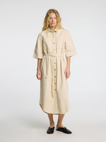 SELECTED - Vestido en beige