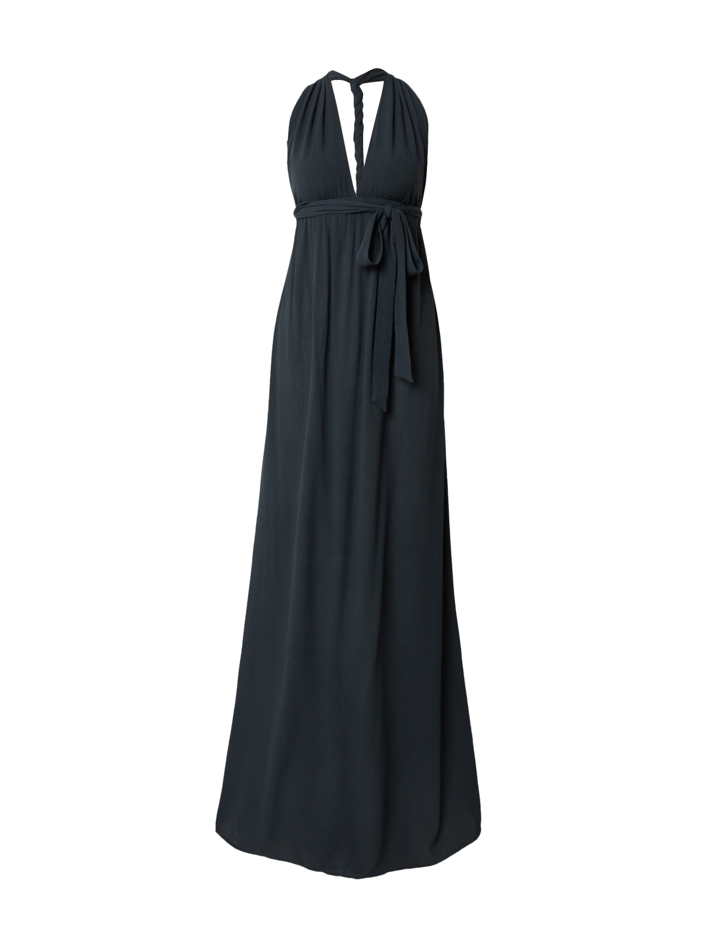 Kamila Šikl - Vestido de noche 'Nia' en negro: frente