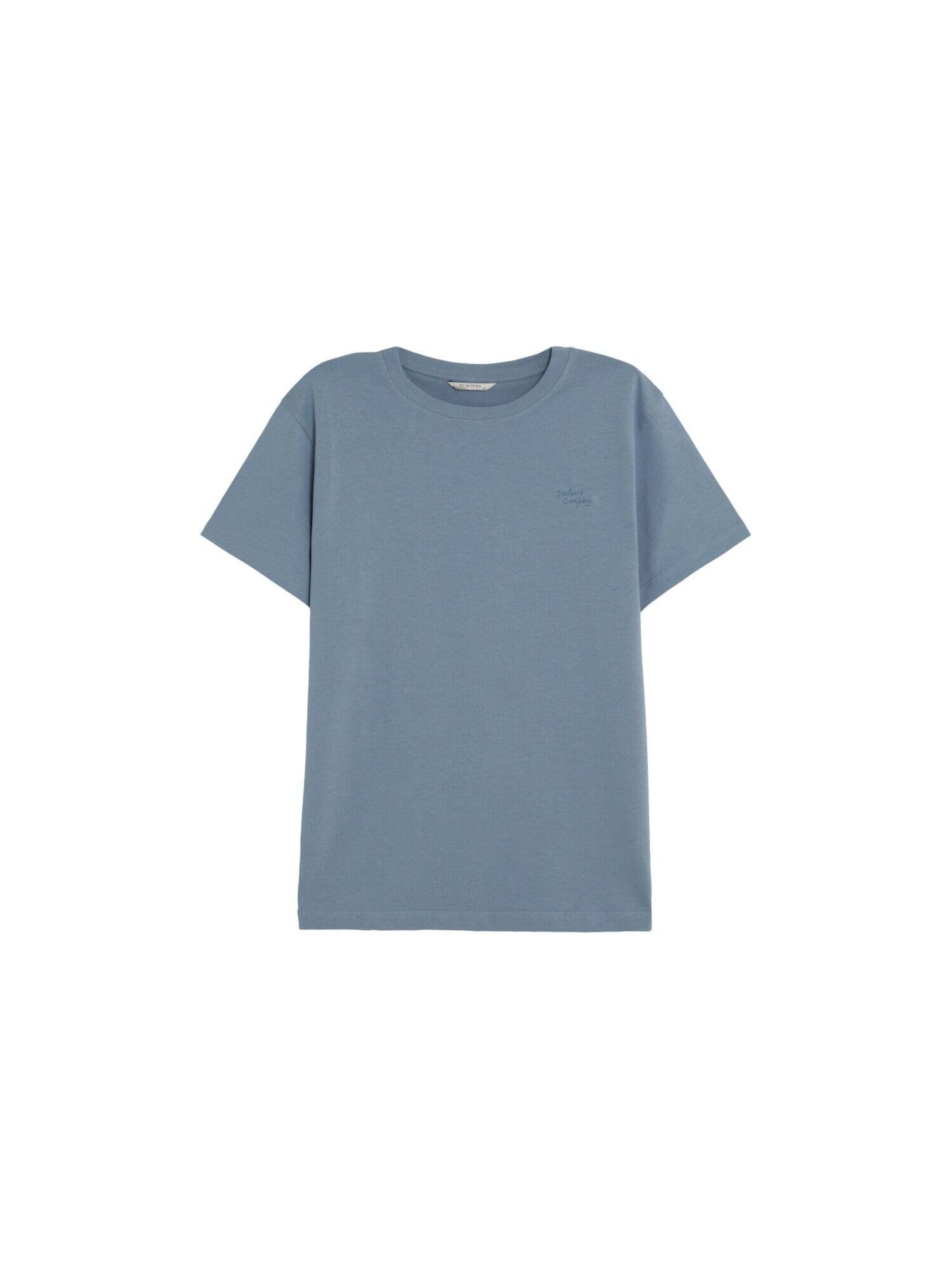 Scalpers Shirt in Blauw: voorkant
