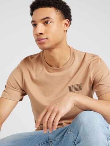 T-Shirt 'Repeat' FRENCH CONNECTION en marron