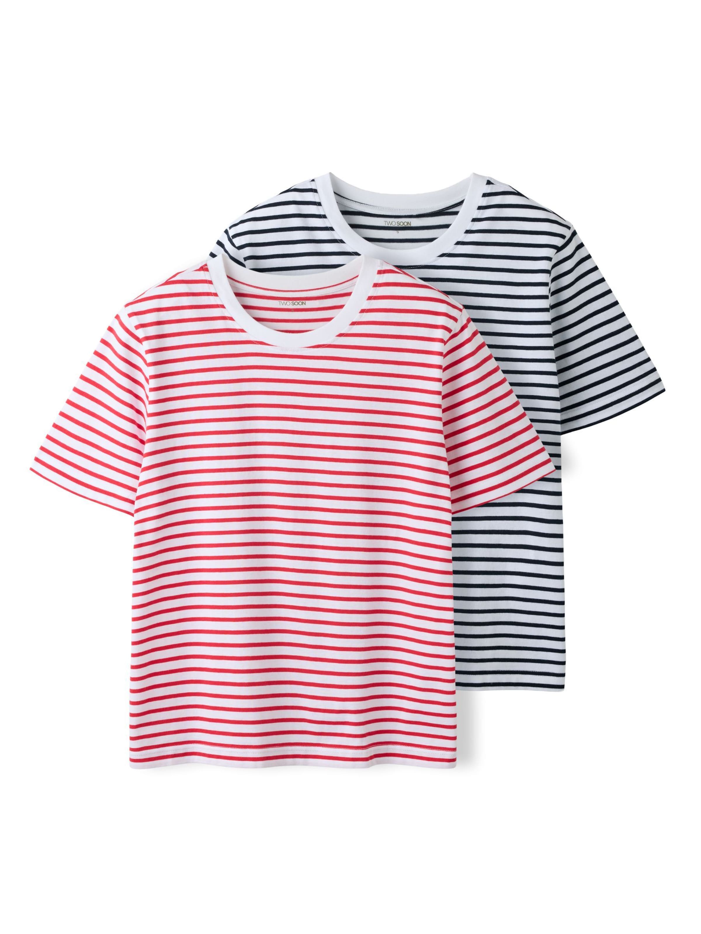 TWO SOON Shirt in Blauw: voorkant