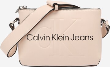 Calvin Klein Jeans Τσάντα ώμου σε ροζ: μπροστά