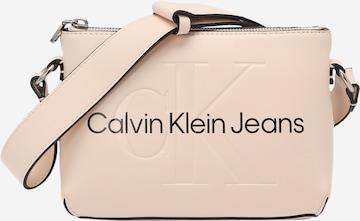 Calvin Klein Jeans Schoudertas in Roze: voorkant