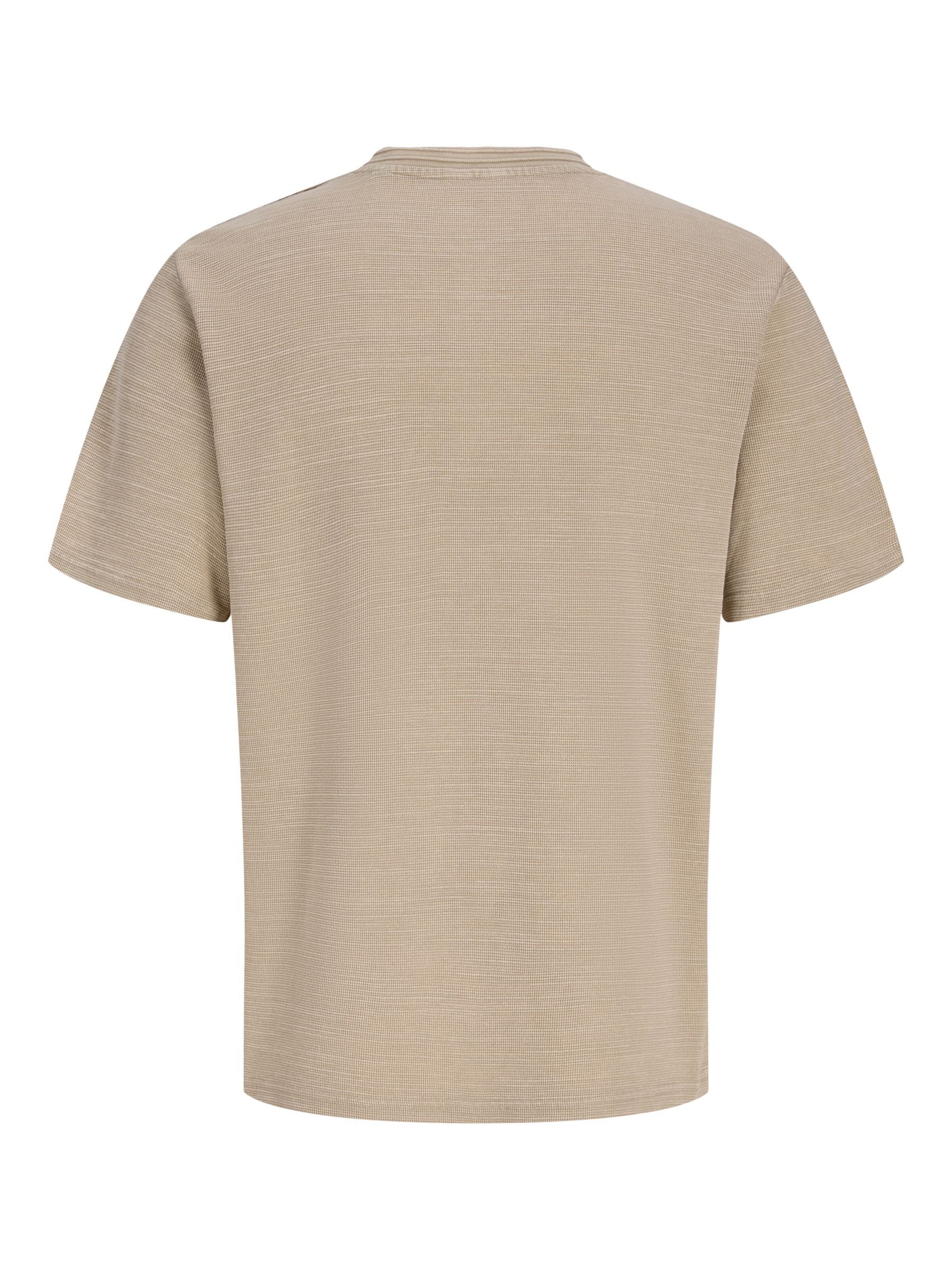 JACK & JONES T-Shirt in Beige