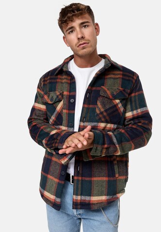 Veste mi-saison 'Spin' INDICODE JEANS en bleu