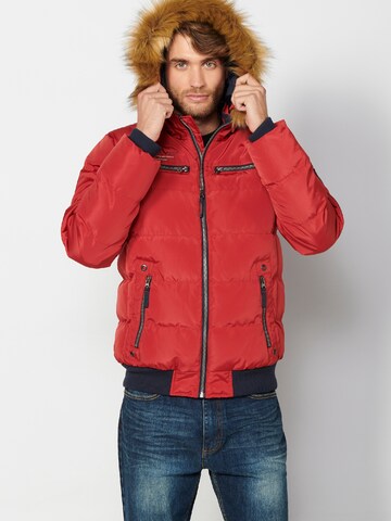 KOROSHI Jacke in Rot