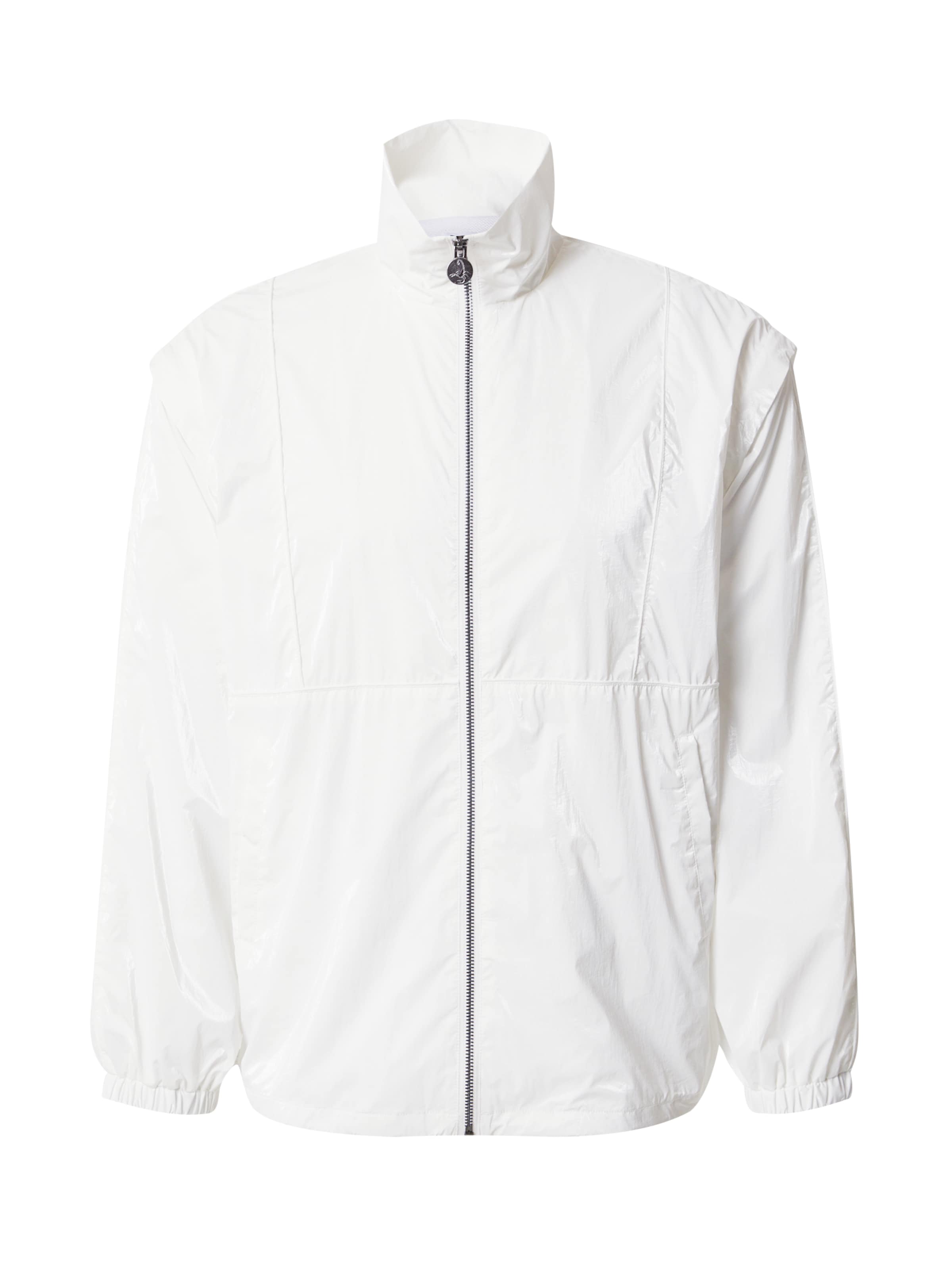 VIERVIER Between-Season Jacket 'Janne' in White: front