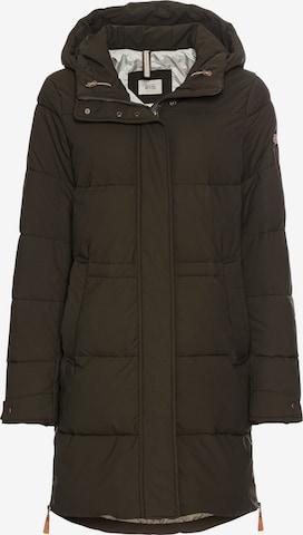 CAMEL ACTIVE Gesteppte Jacke mit daunenartiger Füllung in Grün: Vorderseite