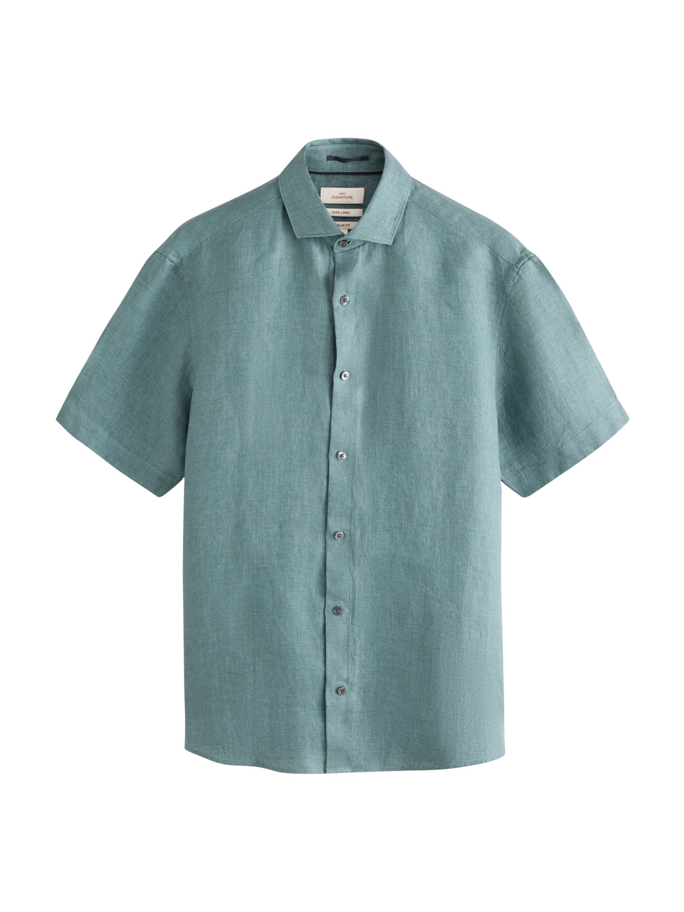 Next Button Up Shirt 'Signature' in Blue: front