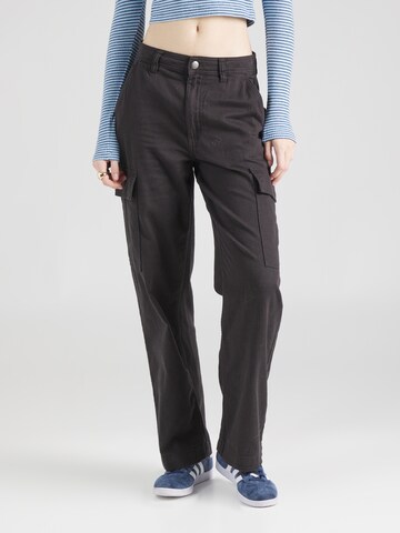 Regular Pantalon cargo 'BOBBIE' Cotton On en noir : devant