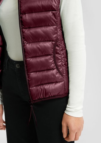 Gilet QS en rouge