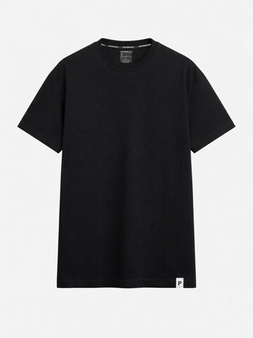 PANTONECLO Shirt 'Pantoneclo Men’s Bamboo T-Shirt Round Neck'‌‌‌‌ in Schwarz: Vorderseite
