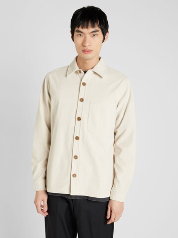 Only & Sons Regular Fit Hemd 'TILE' in Grau: Vorderseite
