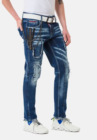 CIPO & BAXX Regular Jeanshose in Blau