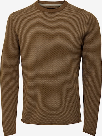 Pullover 'Niguel' di Only & Sons in marrone: frontale