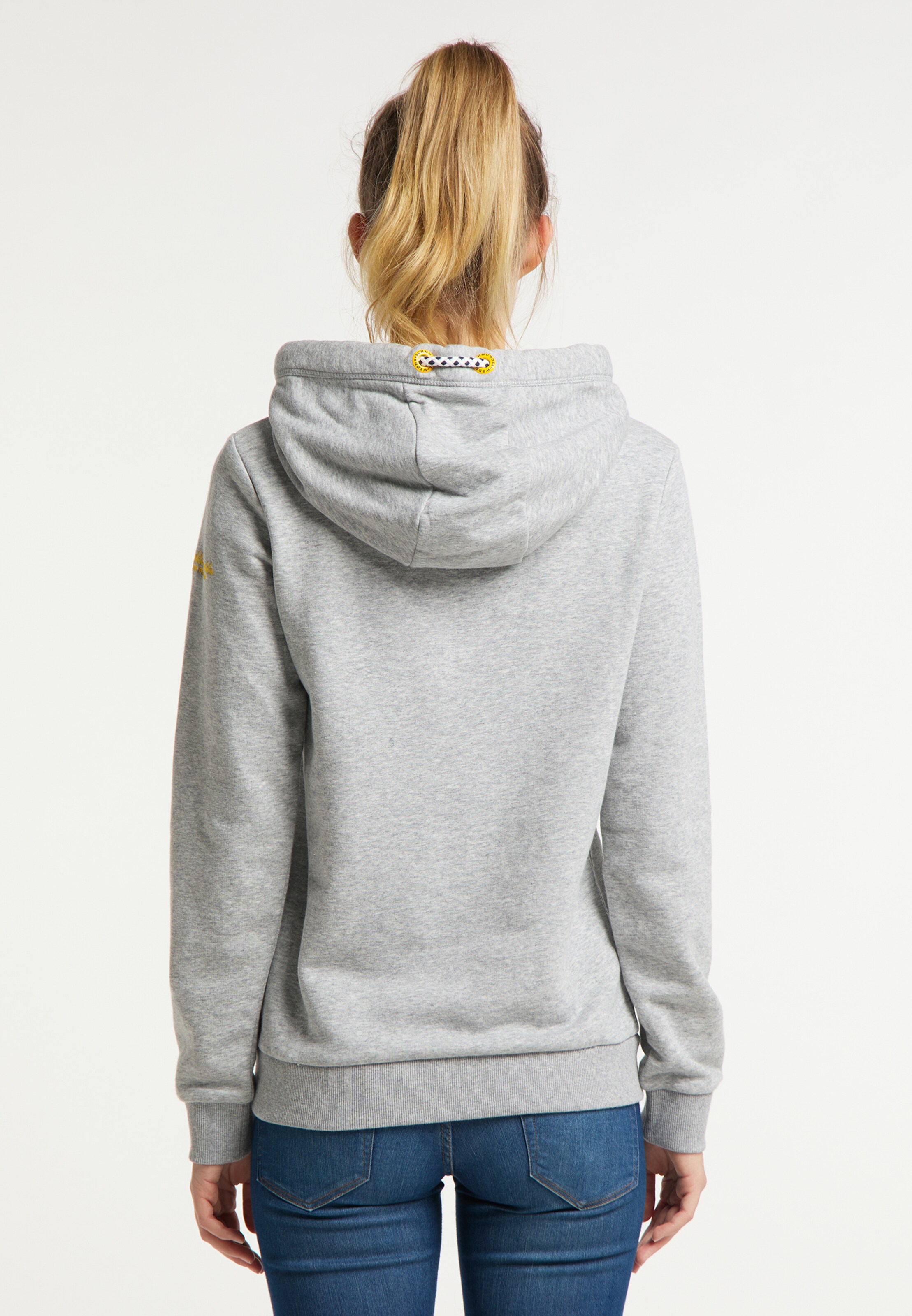 Schmuddelwedda Hoodie in Hellgrau Schmuddelwedda Hoodie in Hellgrau