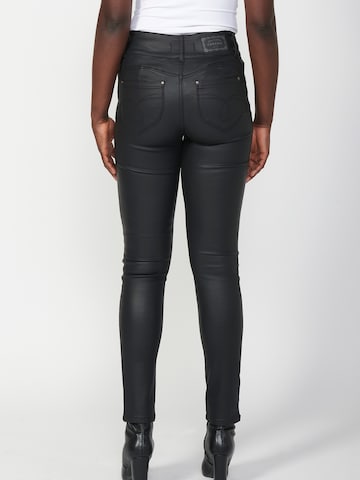 KOROSHI Skinny Hose in Schwarz