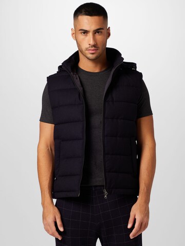 Bruun & Stengade Vest 'Minneapolis' i blå: forside