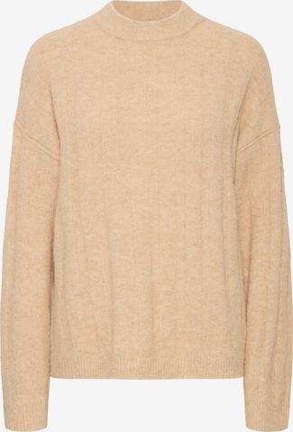 Pull-over 'Omea' b.young en beige : devant